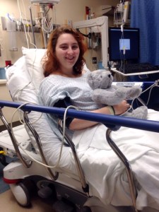 Trying to smile through the exhaustion 